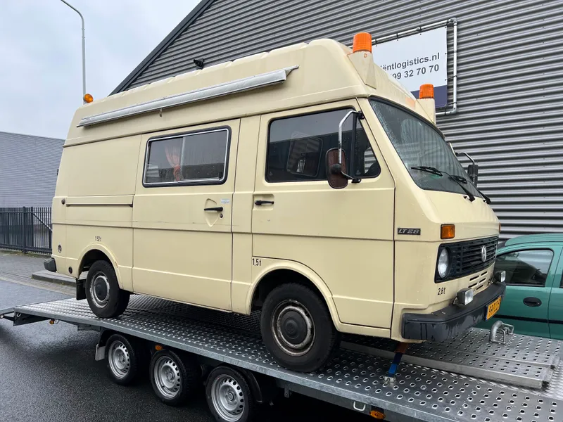 Op transport voor de APK keuring