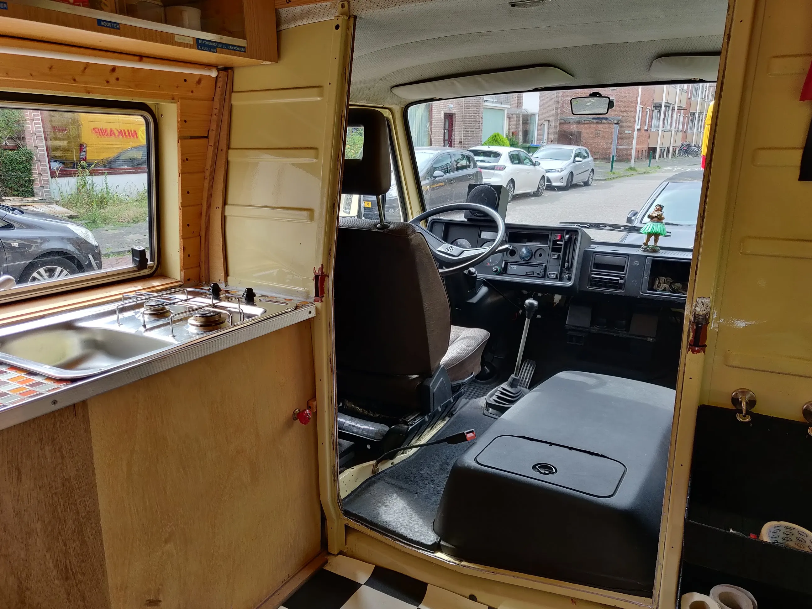 Op transport voor de APK keuring